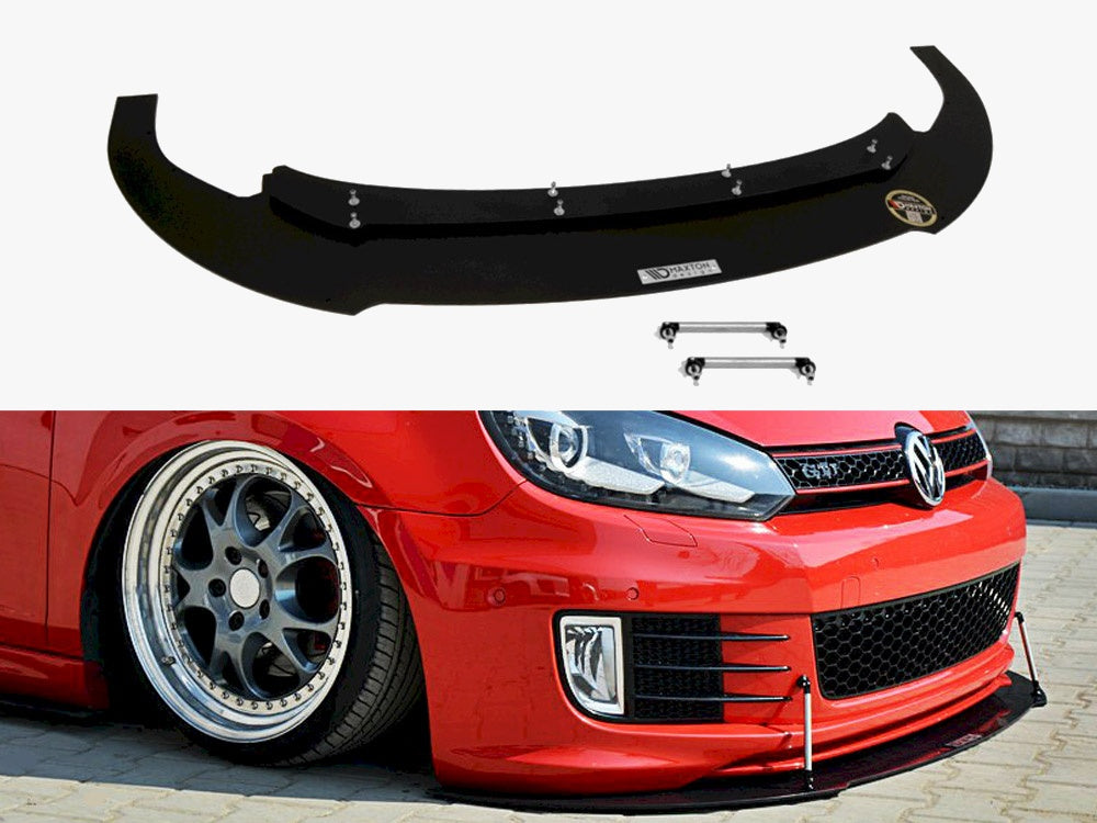 Maxton Design Front Racing Splitter VW Golf MK6 GTI 35TH