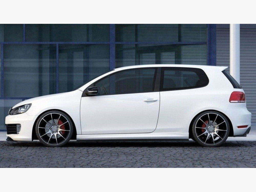 Maxton Design Side Skirts Diffusers VW Golf VI GTI 35TH / R20