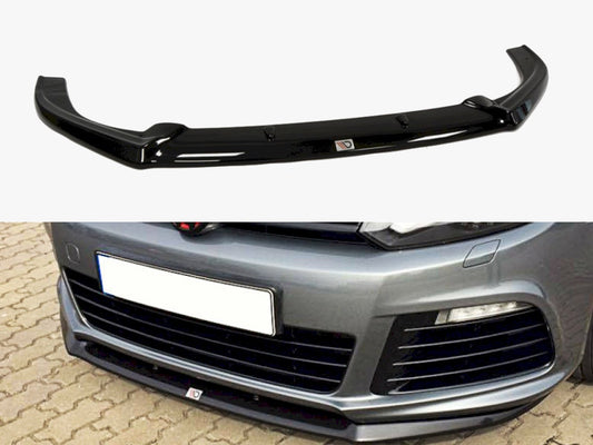 Maxton Design Front Splitter VW Golf VI R Cupra Look