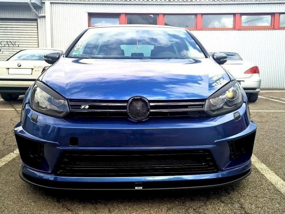 Maxton Design Front Splitter VW Golf MK6 (With R400 Bumper) (2008-2012)