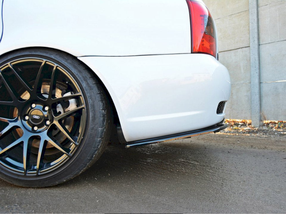 Maxton Design Rear Splitter Audi RS4 B5 - Textured