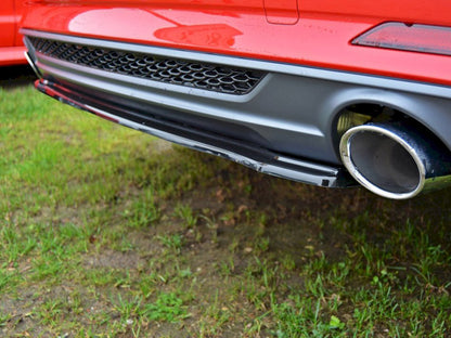 Maxton Design Central Rear Splitter Audi A5 S-Line F5 Coupe / Sportback