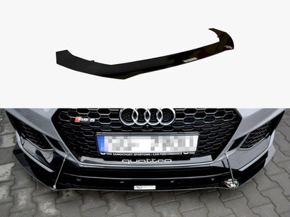 Maxton Design Racing Front Splitter V.1 Audi RS5 Coupe / Sportback F5