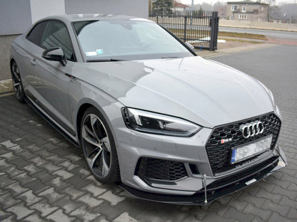 Maxton Design Racing Front Splitter V.1 Audi RS5 Coupe / Sportback F5