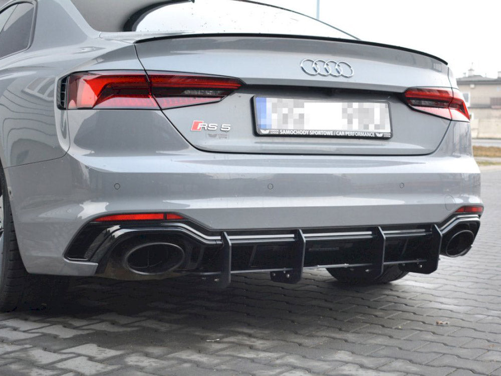 Maxton Design Rear Diffuser V.2 Audi RS5 Coupe / Sportback F5