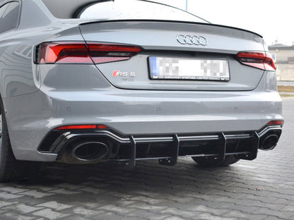 Maxton Design Rear Diffuser V.2 Audi RS5 Coupe / Sportback F5