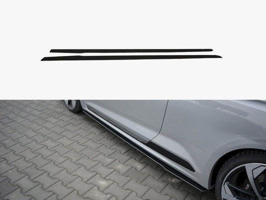 Maxton Design Racing Side Skirts Diffusers Audi RS5 F5 Coupe