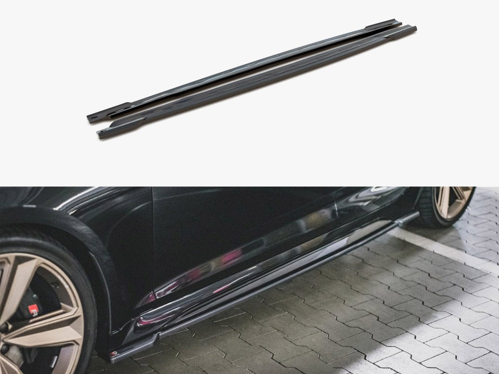 Maxton Design Side Skirts Diffusers Audi RS5 Sportback F5 Facelift