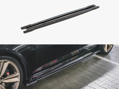 Maxton Design Side Skirts Diffusers Audi RS5 Sportback F5 Facelift