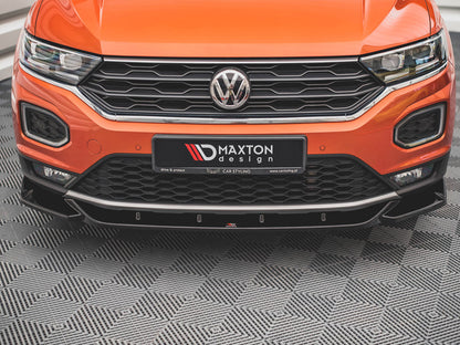 Maxton Design Front Splitter V.1 VW T-Roc Mk1