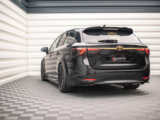 Maxton Design Rear Splitter (Vertical Bars) Toyota Avensis Wagon Mk3 Facelift