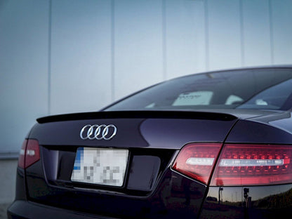 Maxton Design Spoiler CAP Audi A6 S-Line C6 FL Sedan