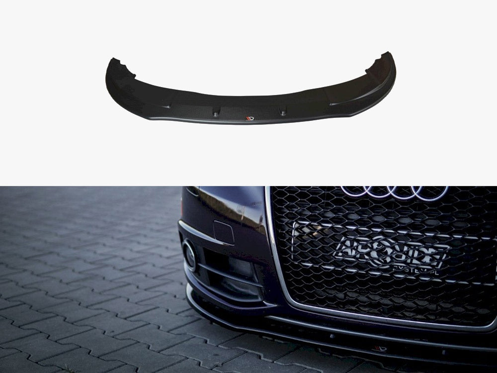 Maxton Design Front Splitter Audi A6 S-Line C6 FL