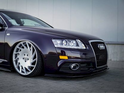 Maxton Design Front Splitter Audi A6 S-Line C6 FL