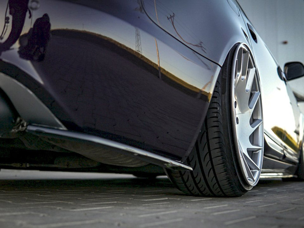 Maxton Design Rear Side Splitters Audi A6 C6 S-line Facelift Sedan (2008-2011)