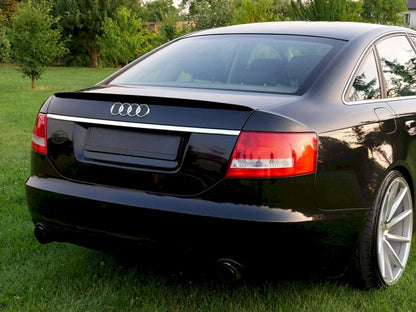 Maxton Design Spoiler CAP Audi A6 S-Line C6 Sedan - Textured