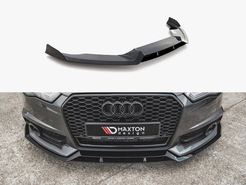 Maxton Design Front Splitter Audi A6 / A6 C7 S-Line / S6 C7 Facelift
