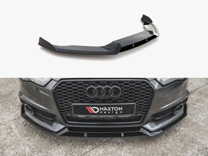 Maxton Design Front Splitter Audi A6 / A6 C7 S-Line / S6 C7 Facelift
