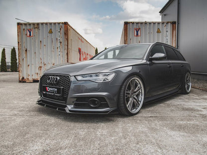 Maxton Design Front Splitter Audi A6 / A6 C7 S-Line / S6 C7 Facelift