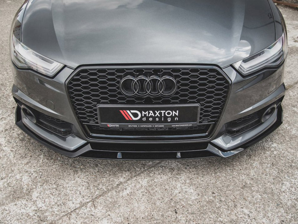 Maxton Design Front Splitter Audi A6 / A6 C7 S-Line / S6 C7 Facelift