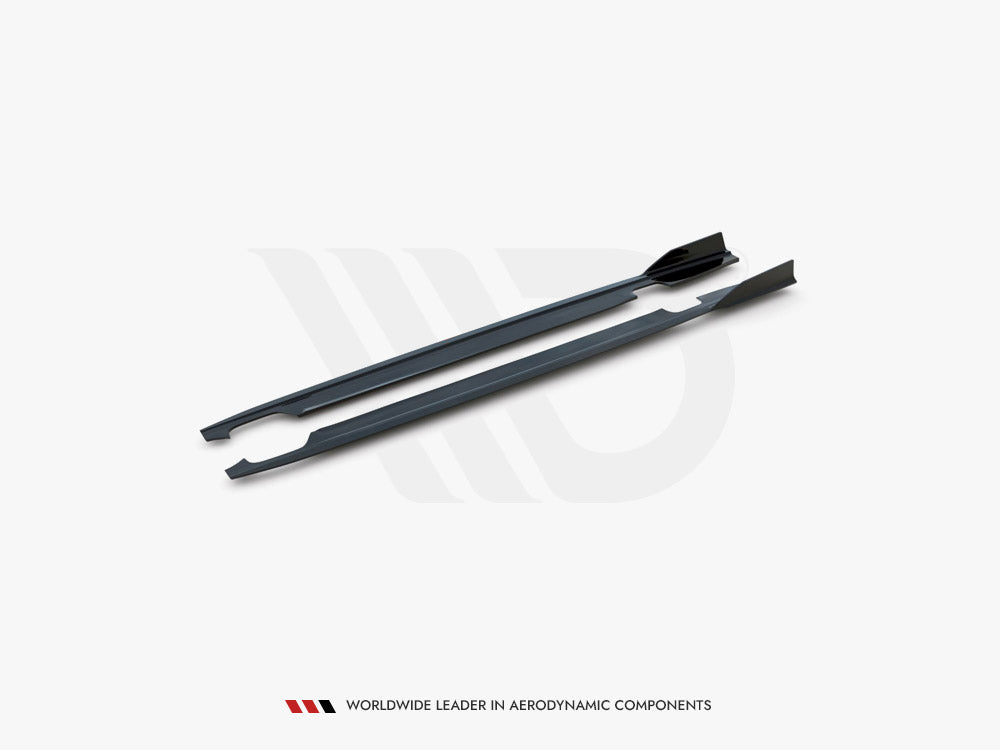 Maxton Design Side Skirts Diffusers Audi A6 / A6 C7 S-Line / S6 C7 FL