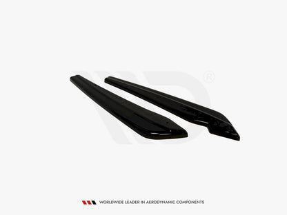 Maxton Design Rear Side Splitters Audi A6 C7 S-Line Avant (2011-2014)