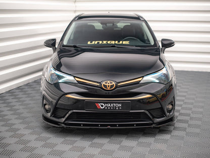Maxton Design Front Splitter V.2 Toyota Avensis MK3.5 (2015-2018)
