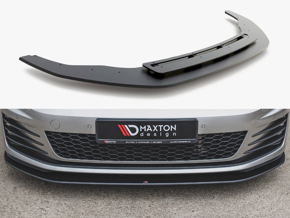 Maxton Design Street PRO Front Splitter VW Golf Mk7 GTI / GTD