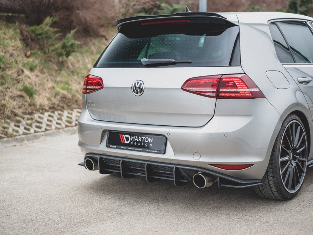Maxton Design Street PRO Rear Diffuser V.1 VW Golf Mk7 GTI