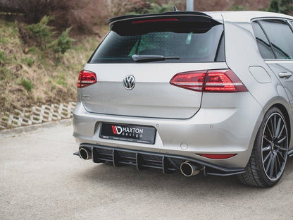 Maxton Design Street PRO Rear Diffuser V.1 VW Golf Mk7 GTI