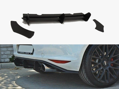Maxton Design VW Golf MK7 GTI Rear Diffuser & Rear Side Splitters