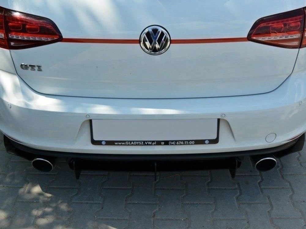 Maxton Design VW Golf MK7 GTI Rear Diffuser & Rear Side Splitters