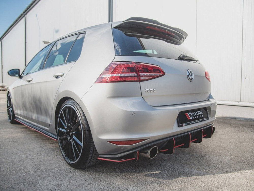 Maxton Design Street PRORear Side Splitters V.1 VW Golf Mk7 GTI