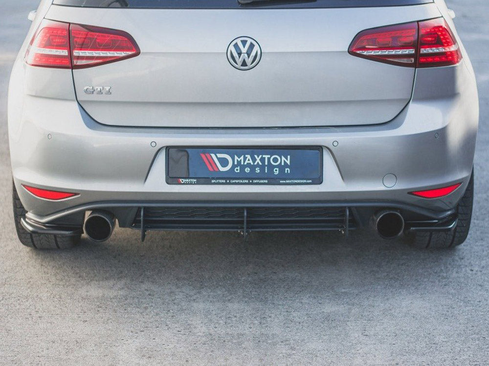 Maxton Design Rear Side Splitters V2 VW Golf 7 GTI (2013-2016)
