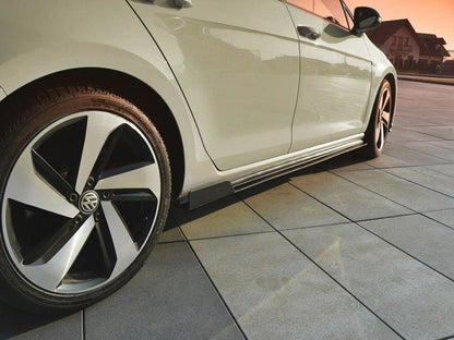 Maxton Design Racing Side Skirts Diffusers VW Golf GTI 7.5 (2017-)