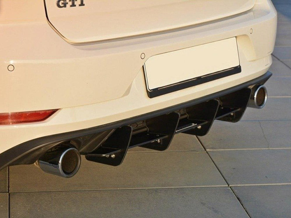 Maxton Design Rear Diffuser VW Golf GTI 7.5 (2017-19)