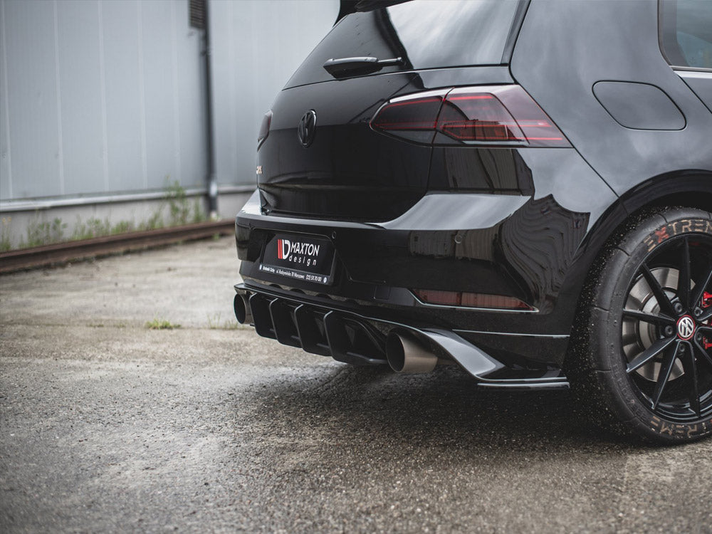 Maxton Design Street PRO Rear Diffuser VW Golf MK7.5 GTI TCR