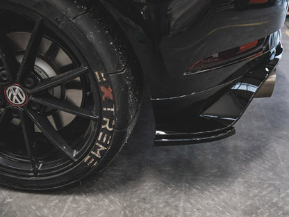 Maxton Design Rear Side Splitters VW Golf 7 GTI TCR - Carbon Look