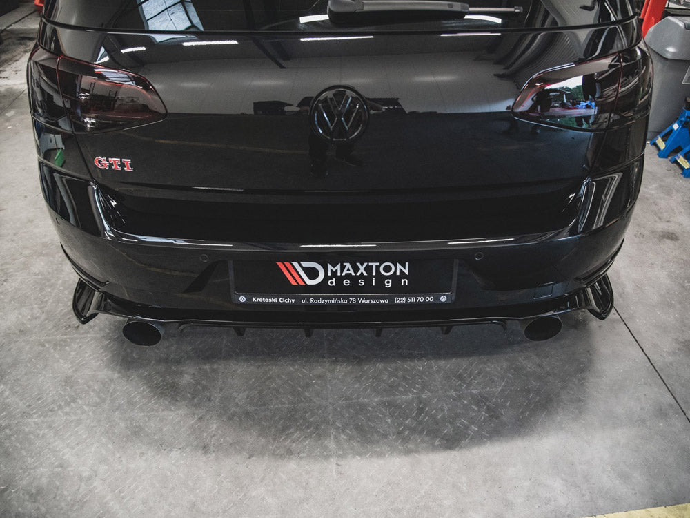 Maxton Design Rear Side Splitters VW Golf 7 GTI TCR