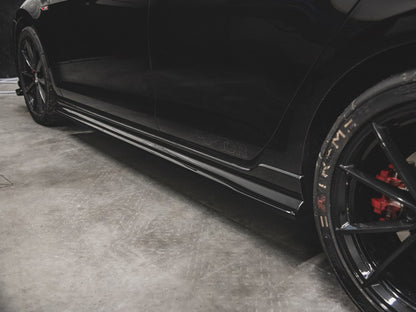 Maxton Design Side Skirts Splitters VW Golf MK7.5 GTI TCR (2019)