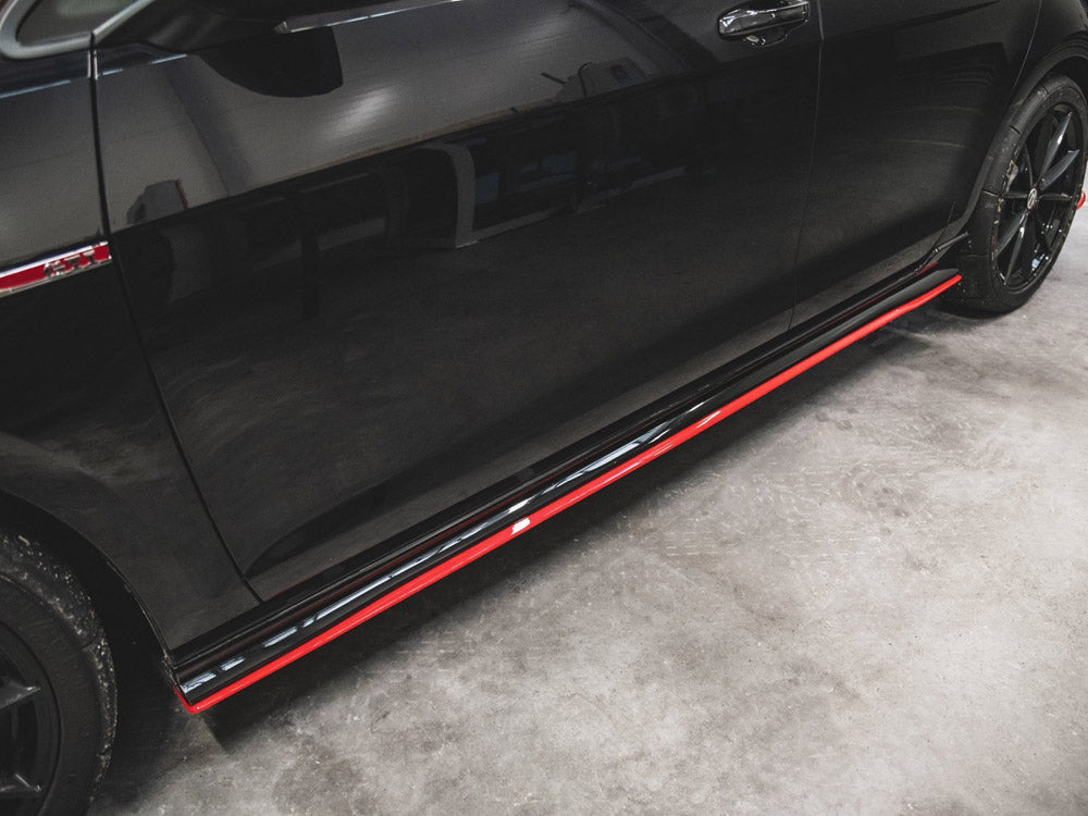 Maxton Design Side Skirts Splitters VW Golf MK7.5 GTI TCR (2019)