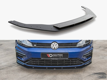 Maxton Design Street PRO Front Splitter Volkswagen Golf R / R-Line Mk7 Facelift