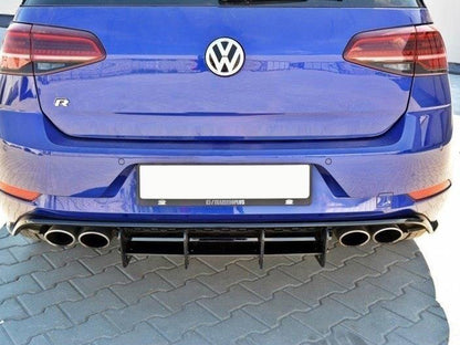Maxton Design Rear Diffuser Volkswagen Golf R Mk7 Facelift