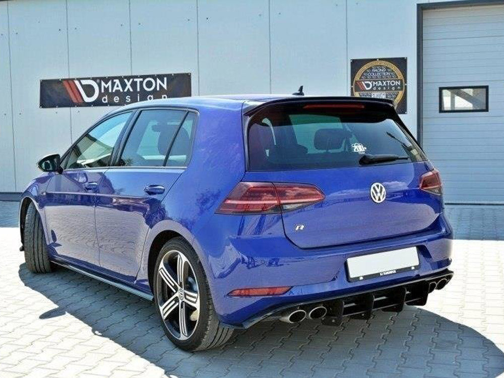 Maxton Design Rear Diffuser Volkswagen Golf R Mk7 Facelift