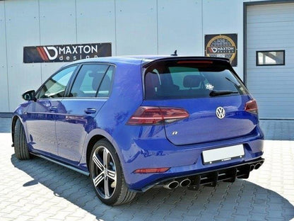 Maxton Design Rear Diffuser Volkswagen Golf R Mk7 Facelift
