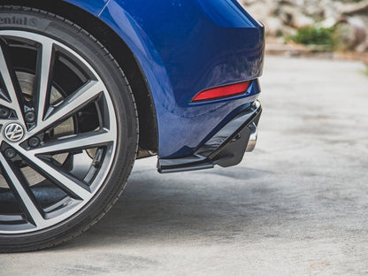 Maxton Design Street PRO Rear Side Splitters Volkswagen Golf R Mk7 Facelift