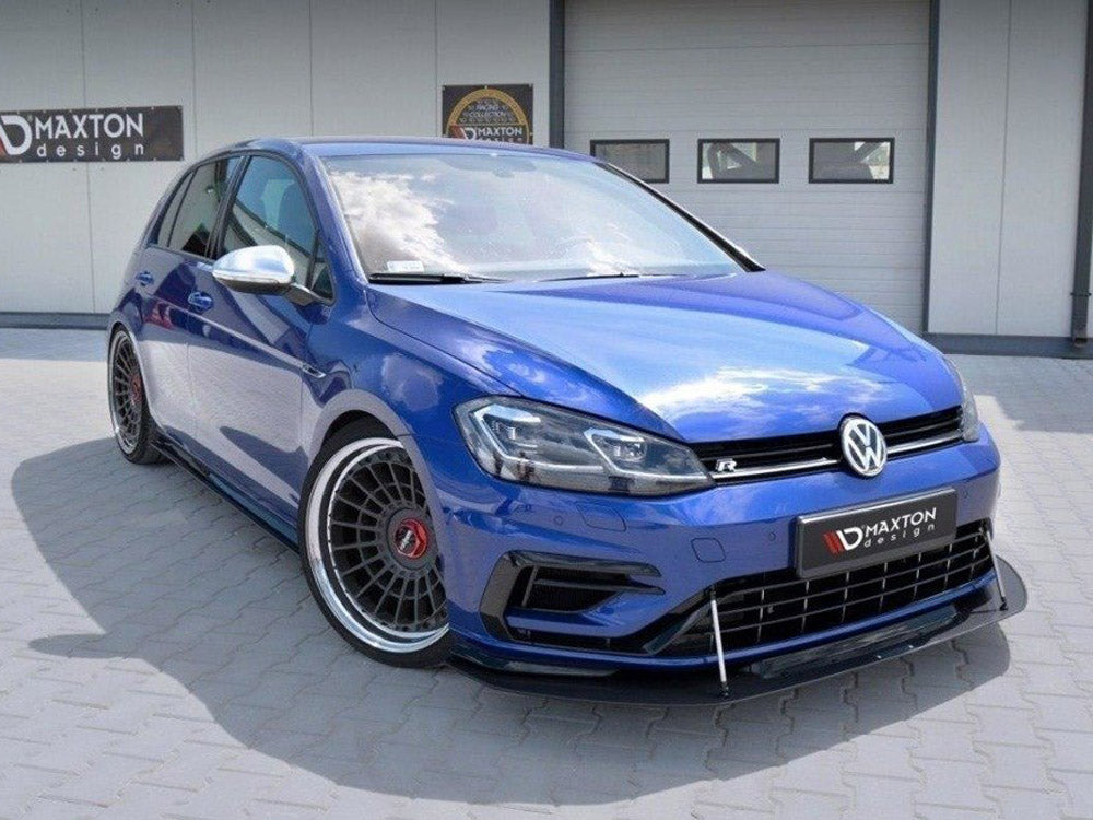 Maxton Design Racing Side Skirts Diffusers Volkswagen Golf R / R-Line Mk7 Facelift