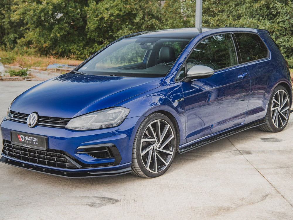 Maxton Design Street PRO Side Skirts Diffusers Volkswagen Golf R / R-Line Mk7 Facelift