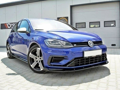 Maxton Design Front Splitter V.1 Volkswagen Golf R / R-Line Mk7 Facelift