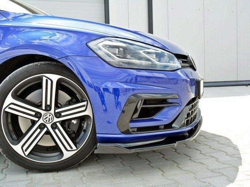 Maxton Design Front Splitter V.1 Volkswagen Golf R / R-Line Mk7 Facelift